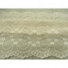 DENTELLE DE CALAIS-22 cm- saumon