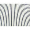 tissus coton imprimé bleu et blanc