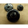 bouton bicolore composé -28 mm- noir