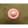 bouton bicolore composé -28 mm- rose pale