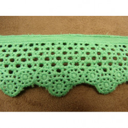broderie anglaise vert