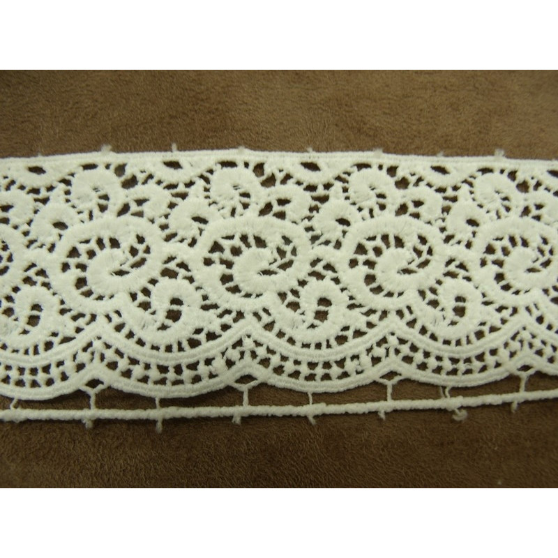 dentelle de calais blanc cassée 4.5 cm dentelle de calais blanc cassée 4.5 cm