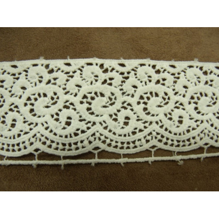dentelle de calais blanc cassée 4.5 cm dentelle de calais blanc cassée 4.5 cm