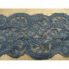Dentelle Festonnée bleu marine 