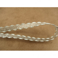 ruban -1cm- argent 