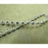ruban strass argenté