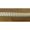 ruban demi perle plate