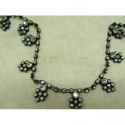 ruban petite frange de strass