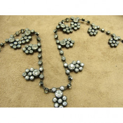 ruban petite frange de strass