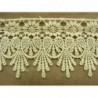 guipure beige et or 16 cm