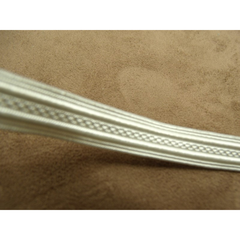ruban fantaisie réversible blanc ruban fantaisie réversible blanc
