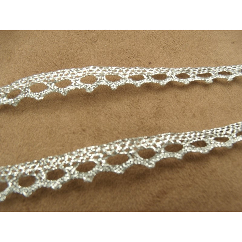 ruban fantaisie lurex argent  ruban fantaisie lurex argent