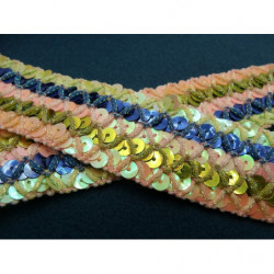 ruban fantaisie multicolore