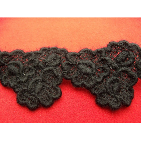 ruban fantaisie lainage noir ruban fantaisie lainage noir