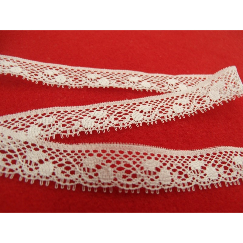 dentelle en ruban blanche