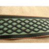 ruban fantaisie surbrodé vert 4 cm ruban fantaisie surbrodé vert 4 cm