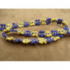 ruban fantaisie violet et jaune ruban fantaisie violet et jaune
