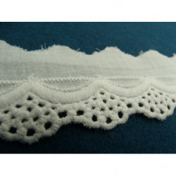 broderie anglaise blanche