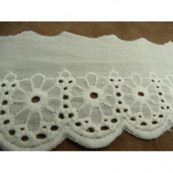 broderie anglaise blanche