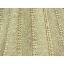DENTELLE DE CALAIS EN LAIZE BEIGE